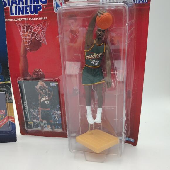 Starting Lineup Headliner Basketball Lot Vin Baker Keith Van Horn Glenn Robinson - Picture 4 of 5
